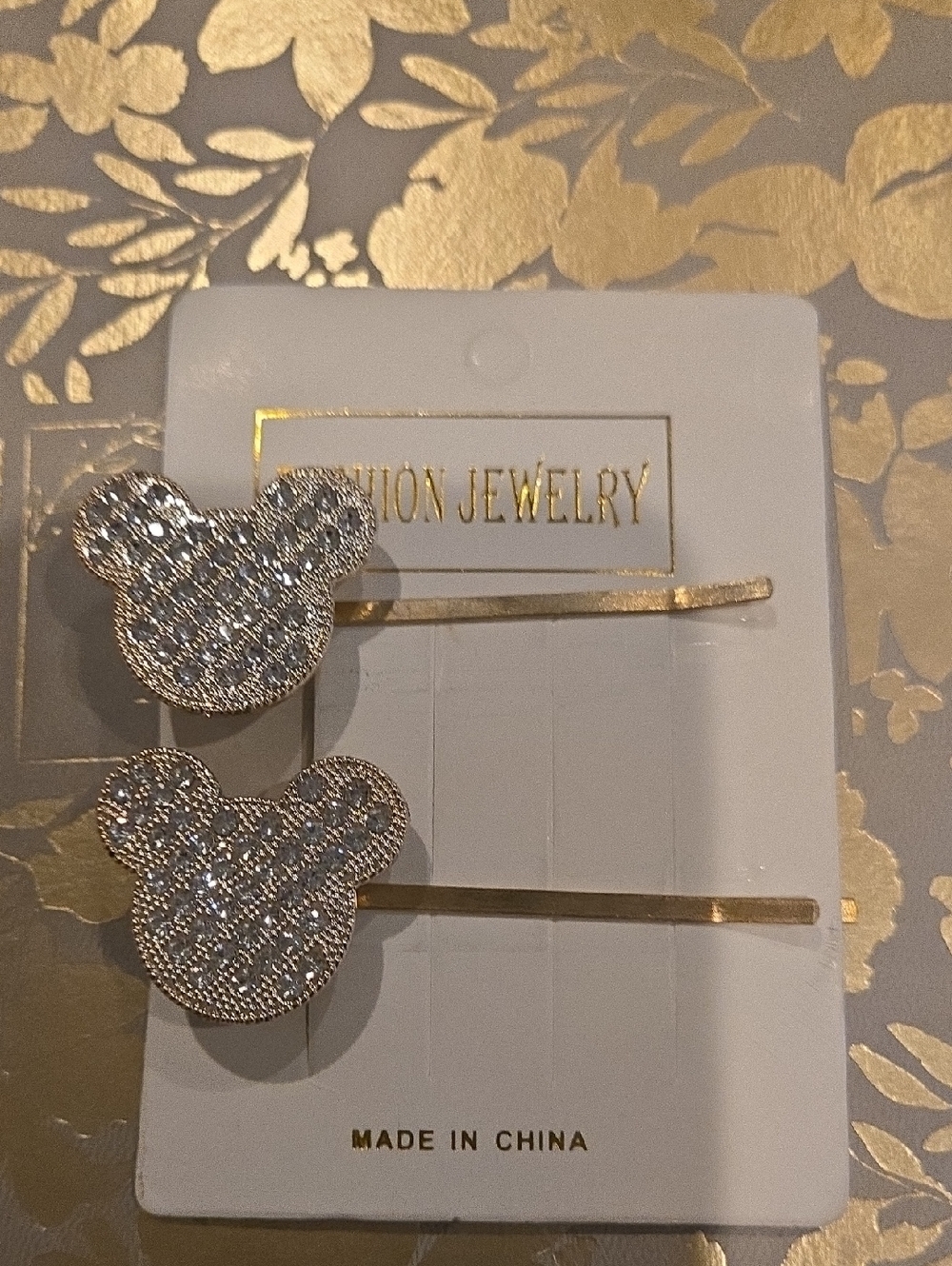 Mickey Mouse Hair Pins - Picture 2 of 7